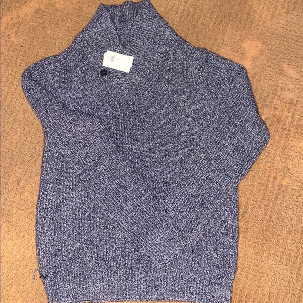 NWT Banana Republic Men’s Shawl Sweater size Large